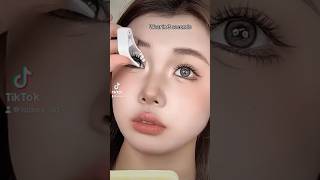 The fastest magnetic lashes lashes eyemakeup magneticlashes easymakeup eyelashhack cosmetics [upl. by Herv]