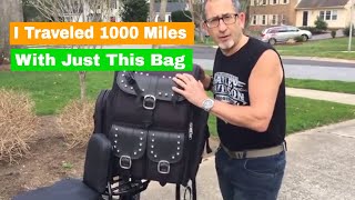 I Found the Best SIssy Bar Bag for HarleyDavison  Customer Review [upl. by Stulin]