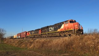 Canadian National  Eastbound Freight 8 Nov 24 [upl. by Benedicto]