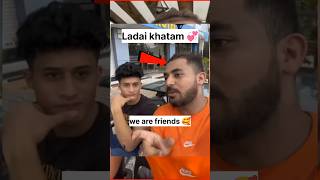 Aamir Majid vs Aalyan Vlogs Laday khatam🥰 We Are Friends  MotoNBoy aamirmajid aalyanvlogs shorts [upl. by Eusassilem982]