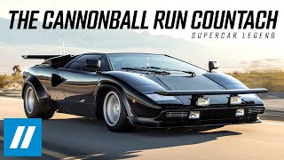 The Cannonball Run Countach Supercar Legend  Full Documentary [upl. by Aikemahs]