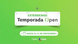 ¡Se extiende la TemporadaOPEN [upl. by Suryc]