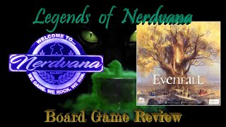 Evenfall Board Game Review [upl. by Llehcam896]