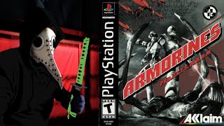 Armorines Project SWARM  Playstation One  Dr Valther Garstang Review [upl. by Collie]