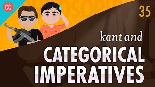 Kant amp Categorical Imperatives Crash Course Philosophy 35 [upl. by Atilegna505]