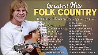 Best of 60s 70s Folk amp Country Music ❤ Classic Folk amp Country Music Collection ❤ [upl. by Annoyi]