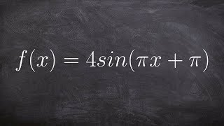 Graphing the Sine Function with a Phase Shift [upl. by Crutcher]