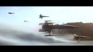 Star Wars Xwing fighter tribute Iron Eagle style [upl. by Einwahs]