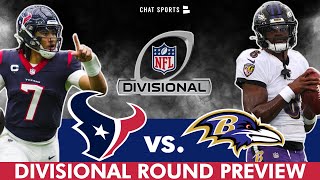 Houston Texans vs Baltimore Ravens AFC Divisional Round Preview amp Breakdown  Texans News amp Rumors [upl. by Em720]