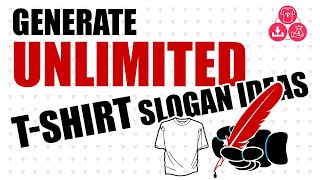 How to Generate TShirt Slogans in Minutes with AI 🔥 Create EyeCatching TShirt Slogans [upl. by Adahsar306]