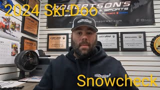 2024 SkiDoo Snowcheck at Robertsons Power amp Sports [upl. by Thurmond]