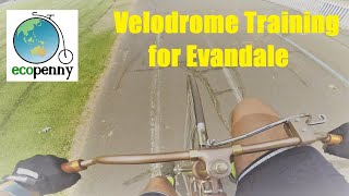 Evandale Penny Farthing Velodrome Training  BONUS [upl. by Darrell]