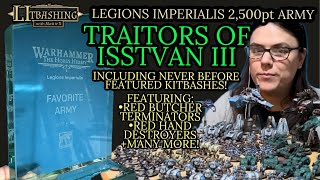 Traitors of Isstvan III  a Deep Dive into the Award Winning Army Featuring brand new kitbashes [upl. by Delaney]