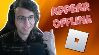 How To Appear Offline In Roblox 2024 [upl. by Azaleah]