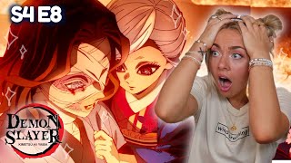 INFINITY CASTLE IS HERE  Demon Slayer Season 4 Episode 8 Reaction [upl. by Blithe]