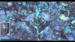 STARCRAFT 2  LEGACY OF THE XELNAGA Mission 7 [upl. by Prosperus448]