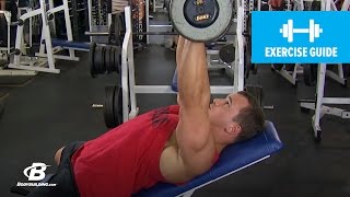 Incline Dumbbell Press with Hunter Labrada  Exercise Guide [upl. by Anaujnas895]