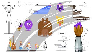 Colouring  Hey Duggee  Characters From AZ  PT2  Print and Colour with Me [upl. by Reedy]