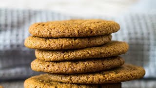 Homemade Gingernut Cookies [upl. by Hayne]