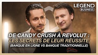 DE CANDY CRUSH À REVOLUT  LES SECRETS DE LEUR RÉUSSITE banque en ligne VS banque traditionnelle [upl. by Novej]