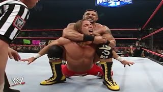 Shawn Michaels vs Muhammad Hassan Raw 28032005 Highlights [upl. by Doro]