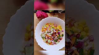 Sweet corn salad🌽🥗healthyfood homemade shorts [upl. by Baldwin741]