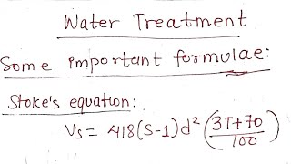 Sedimentation Tank Design  Water Treatment  Water Supply Engineering [upl. by Elocaj]