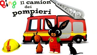 BING  IL CAMION DEI POMPIERI  SALVIAMO IL GATTO ARLO BLOCCATO SUL TETTO  LETTURA PER BAMBINI [upl. by Tonia475]