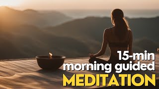 15 Minutes Morning Guided Meditation [upl. by Anirod]