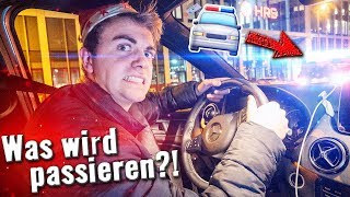 Was passiert wenn man POLIZEI AUTO für 1 TAG VERFOLGT 👮 Wie reagieren sie [upl. by Ulani]