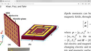 how to design metasurface and metamaterial in cst microwave studio [upl. by Lilli]