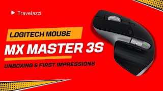 Logitech MX Master 3S Unboxing and First Impressions [upl. by Auqinet]