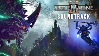 HIVE TYRANT amp HIEROPHANT Extended Soundtrack  Space Marine 2 [upl. by Clynes]