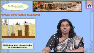 Case Study –Geosynthetics for Slope Stabilization by Dr R Ramya Swetha [upl. by Guido]