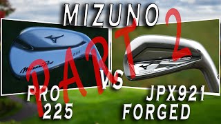 Mizuno Pro 225 vs JPX921 Forged Performance and Forgiveness Test [upl. by Assillam]