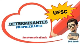 UFSC Se 𝐴–1 é a matriz inversa de 𝐴 então det5𝐴  125  Matemática Linda  Prof Tatarin [upl. by Mylor877]