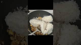 Easiest egg fried rice recipe i have ever made easyrecipe eggfriedrice youtubeshorts shortvideo [upl. by Alfonse]