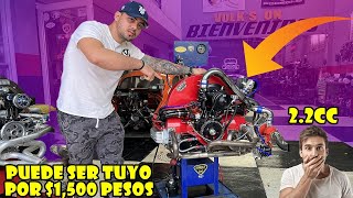 Potente motor de vocho 2200Cc FI aquí se arman los mejores motores VOLKS ON De Tocho Morocho [upl. by Sihtnyc82]