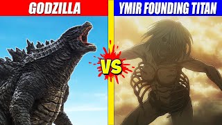 Godzilla vs Ymir Founding Titan  SPORE [upl. by Wickman]