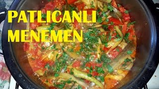 Patlıcanlı Menemen  Patlıcan Yemekleri  Yemek tarifleri  Recipe [upl. by Llebanna273]