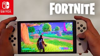 Nintendo Switch OLED Fortnite Gameplay 23 Elimination Zero Build Gameplay [upl. by Richella]