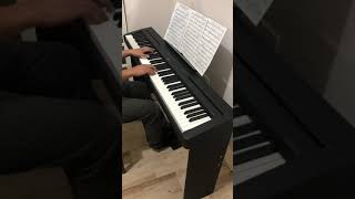 YAMAHA P45 digital piano video demo [upl. by Santos]