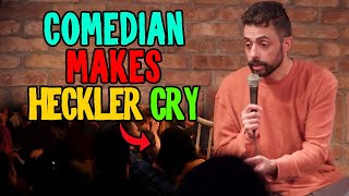 COMEDIAN MAKES HECKLER CRY [upl. by Nolyad540]