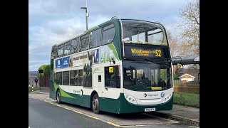 Stagecoach Yorkshire 12095 YN61BFX on a service 52 to Crookes Terminus [upl. by Notse176]