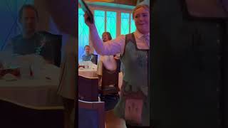 Disney Wish Cruise Frozen Dinner Show Finale [upl. by Hagar]