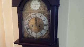 1771 Scottish Longcase Clock by James Gordon Perth Scotland [upl. by Enelav]