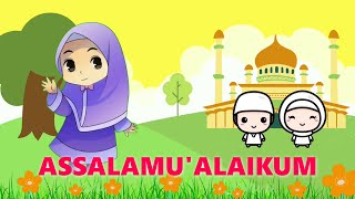 Assalamualaikum  Lagu Anak Islami  Vocal Shema  Salam Selamat dan Sejahtera [upl. by Oyam]