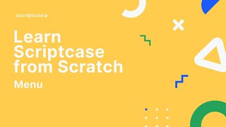 Scriptcase Applications  Menu [upl. by Ahgiela]