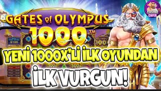 Gates Of Olympus 1000x l MAX WINLI YENİ DEDE SLOT OYUNU 1000xE KADAR HEMDE İLK OYUNDA ALDIK [upl. by Eilzel]