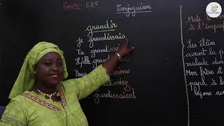 Cours  CE2 Français Conjugaison  Limparfait de lindicatif des verbes du 2ème groupe  Mme Sarr [upl. by Aunson]